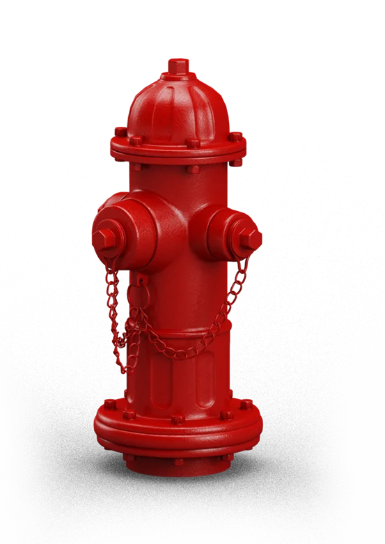hidrante público para bomberos